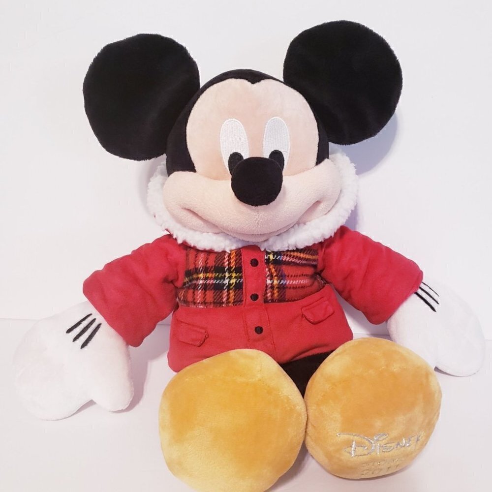 Disney Large Christmas Mickey Mouse plush toy gift